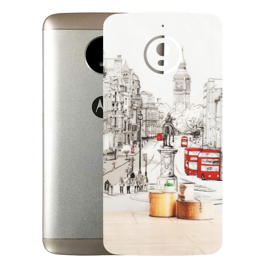 Motorola Phone Skins (All Models) - London Street - Transparent Finish (T-02) Motorola Moto E4 Plus