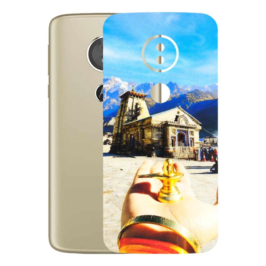 Motorola Phone Skins (All Models) - Beauty of Kedarnath - 3D Embossed Finish (L-108) Motorola Moto E5