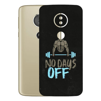 Motorola Phone Skins (All Models) - Gym Lover - 3D Embossed Finish (L-127) Motorola Moto E5