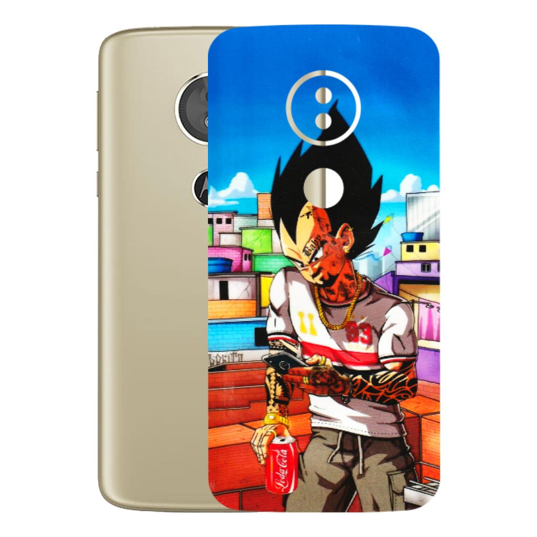 Motorola Phone Skins (All Models) - Vegeta - 3D Embossed Finish (L-136) Motorola Moto E5