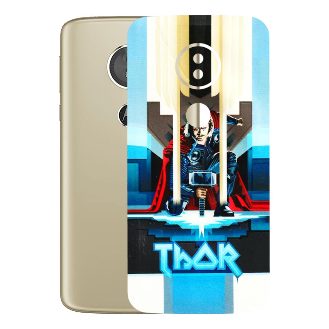 Motorola Phone Skins (All Models) - Thor - 3D Embossed Finish (L-137) Motorola Moto E5