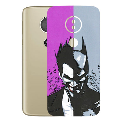 Motorola Phone Skins (All Models) - Batman & Joker - 3D Embossed Finish (L-143) Motorola Moto E5
