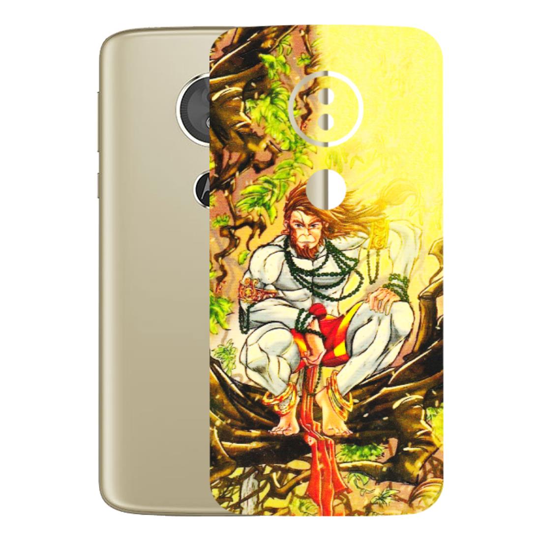 Motorola Phone Skins (All Models) - Lord Hanuman - 3D Embossed Finish (L-152) Motorola Moto E5
