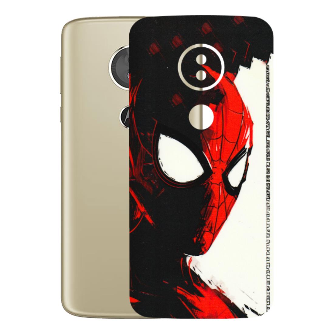 Motorola Phone Skins (All Models) - Spiderman Killer Face - 3D Embossed Finish (L-17) Motorola Moto E5