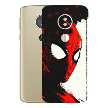Motorola Phone Skins (All Models) - Spiderman Killer Face - 3D Embossed Finish (L-17) Motorola Moto E5