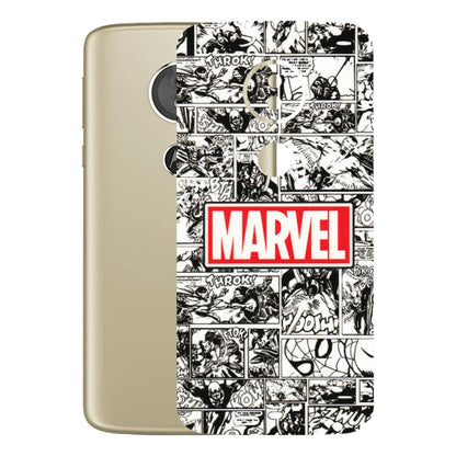 Motorola Phone Skins (All Models) - Marvel Comic - 3D Embossed Finish (L-171) Motorola Moto E5