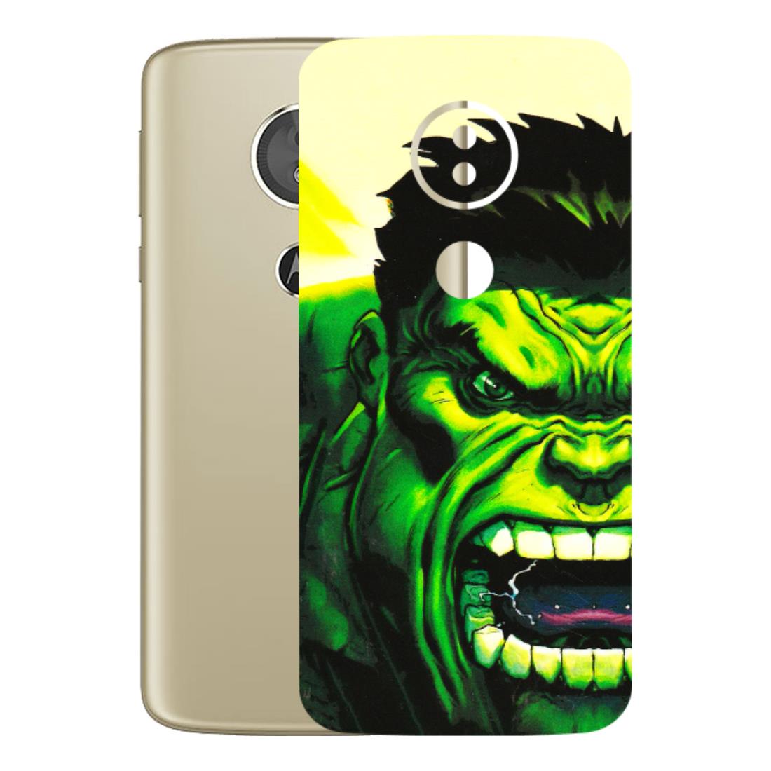 Motorola Phone Skins (All Models) - Hulk - 3D Embossed Finish (L-180) Motorola Moto E5