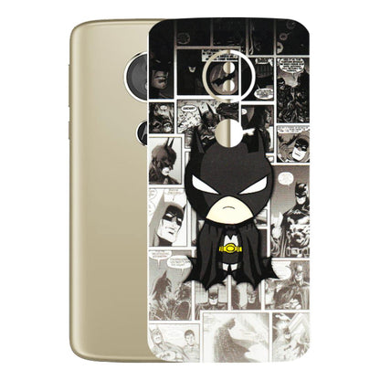 Motorola Phone Skins (All Models) - Toon Batman - 3D Embossed Finish (L-182) Motorola Moto E5