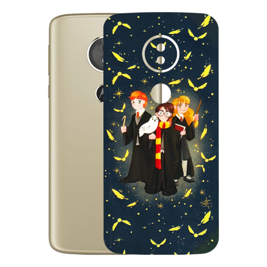 Motorola Phone Skins (All Models) - Harry Potter - 3D Embossed Finish (L-183) Motorola Moto E5