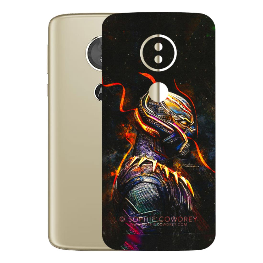 Motorola Phone Skins (All Models) - Black Panther - 3D Embossed Finish (L-190) Motorola Moto E5