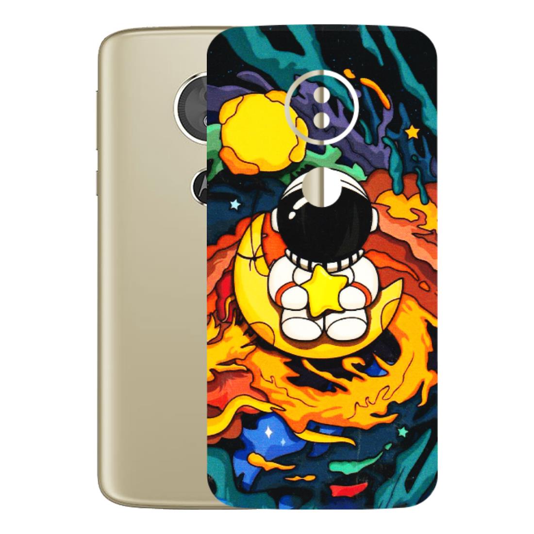 Motorola Phone Skins (All Models) - Baby Astronaut - 3D Embossed Finish (L-197) Motorola Moto E5