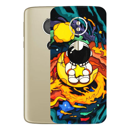 Motorola Phone Skins (All Models) - Baby Astronaut - 3D Embossed Finish (L-197) Motorola Moto E5