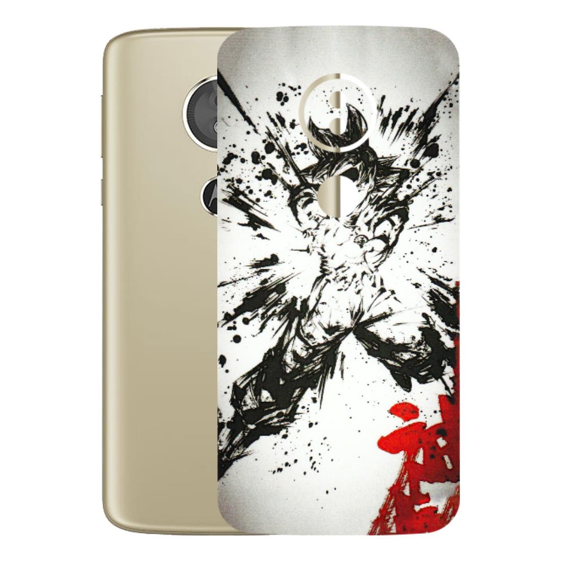 Motorola Phone Skins (All Models) - DBZ - 3D Embossed Finish (L-206) Motorola Moto E5