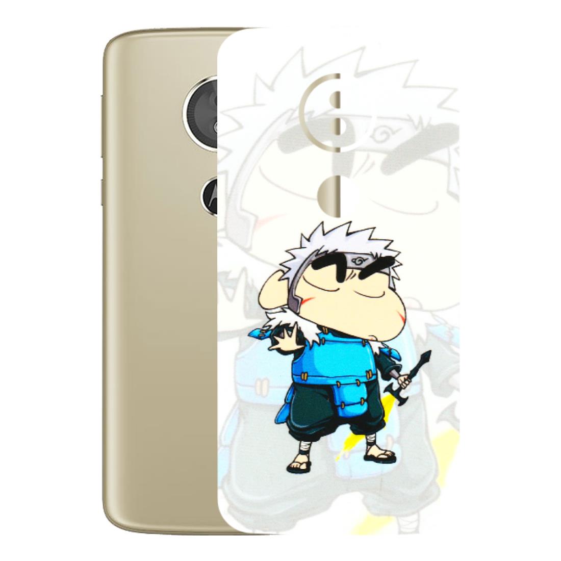 Motorola Phone Skins (All Models) - Angry Young Shinchan - 3D Embossed Finish (L-226) Motorola Moto E5