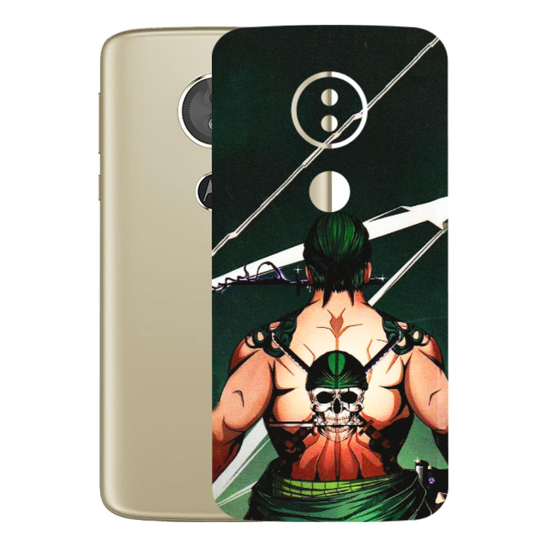 Motorola Phone Skins (All Models) - Zoro Anime - 3D Embossed Finish (L-23) Motorola Moto E5