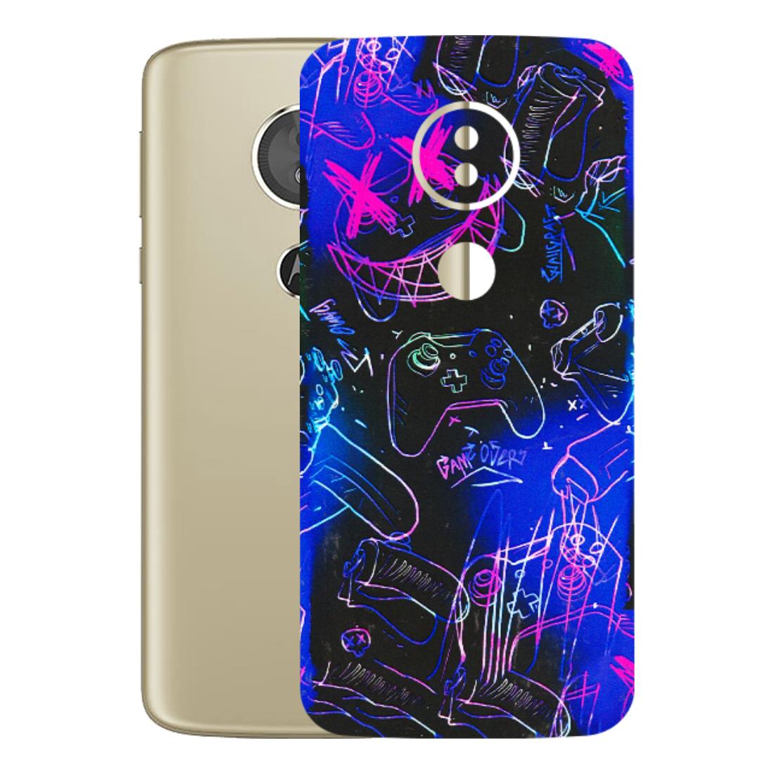 Motorola Phone Skins (All Models) - Gamers Paradise - 3D Embossed Finish (L-258) Motorola Moto E5