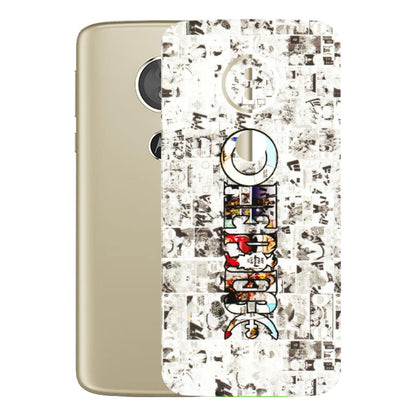 Motorola Phone Skins (All Models) - One Piece Manga - 3D Embossed Finish (L-26) Motorola Moto E5