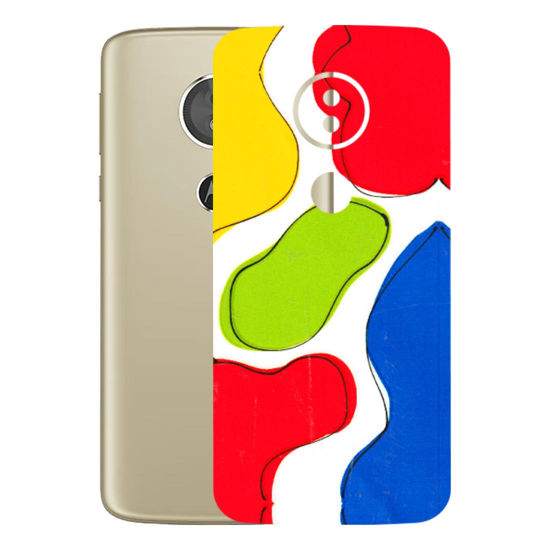 Motorola Phone Skins (All Models) - RGB Colour Paint - 3D Embossed Finish (L-284) Motorola Moto E5