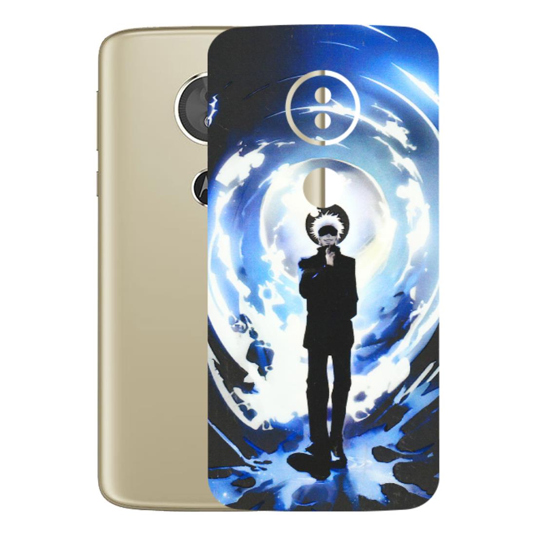 Motorola Phone Skins (All Models) - Jujustu Kaisen Anime Manga - 3D Embossed Finish (L-317) Motorola Moto E5