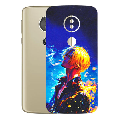 Motorola Phone Skins (All Models) - Sanji Vinsmoke One Piece - 3D Embossed Finish (L-319) Motorola Moto E5