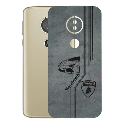 Motorola Phone Skins (All Models) - New Lamborgini Aventador - 3D Embossed Finish (L-321) Motorola Moto E5