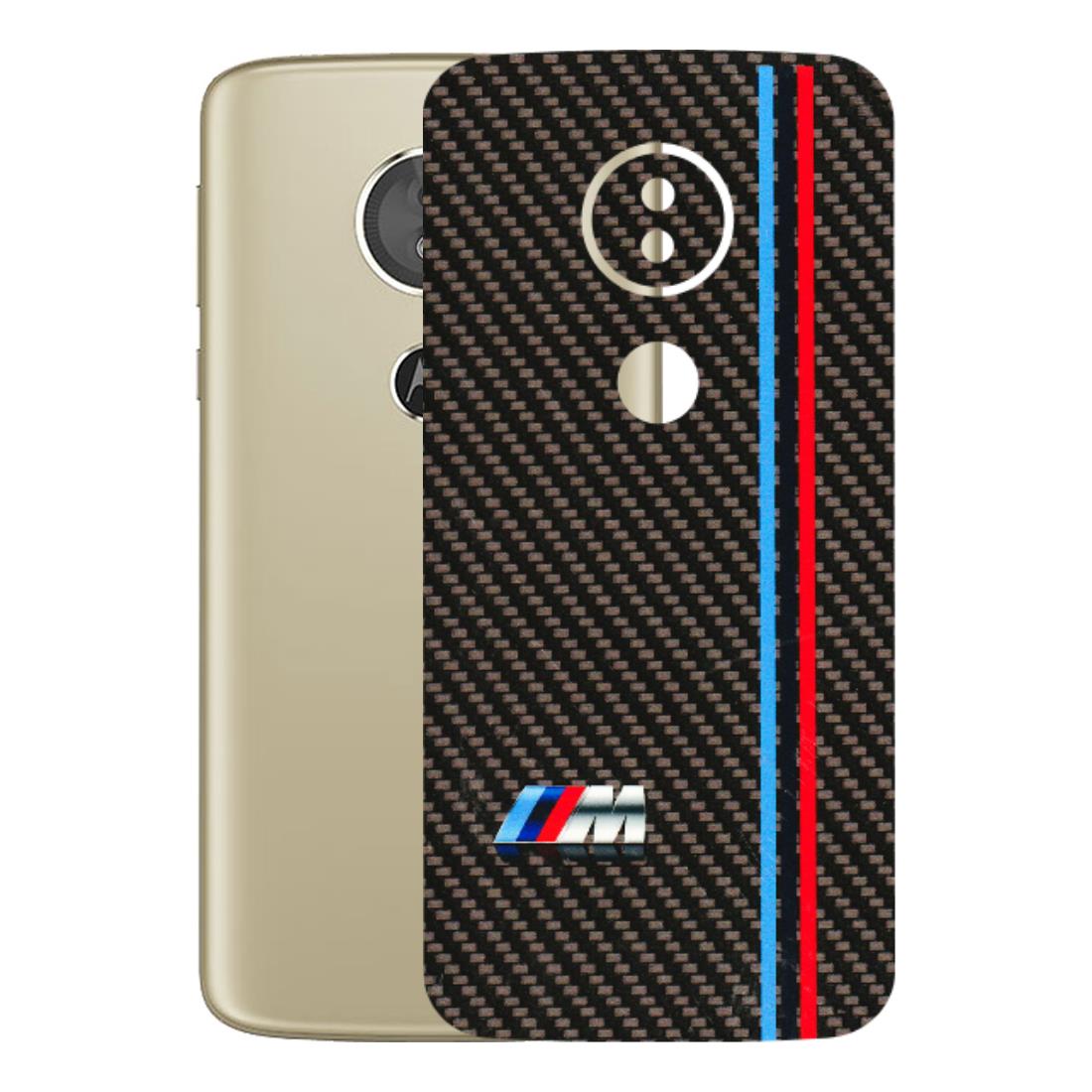 Motorola Phone Skins (All Models) - BM Carbon Fiber Feels - 3D Embossed Finish (L-38) Motorola Moto E5