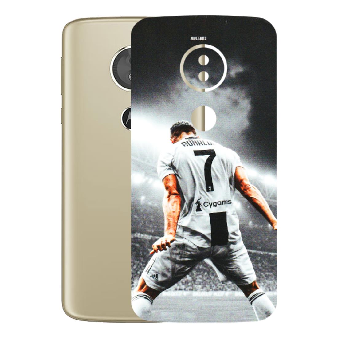 Motorola Phone Skins (All Models) - Ronaldo CR7 Crazy - 3D Embossed Finish (L-44) Motorola Moto E5