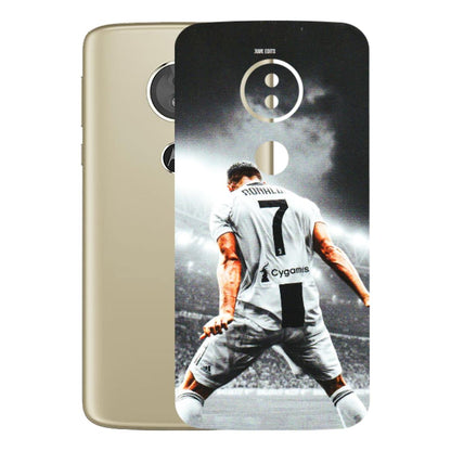 Motorola Phone Skins (All Models) - Ronaldo CR7 Crazy - 3D Embossed Finish (L-44) Motorola Moto E5