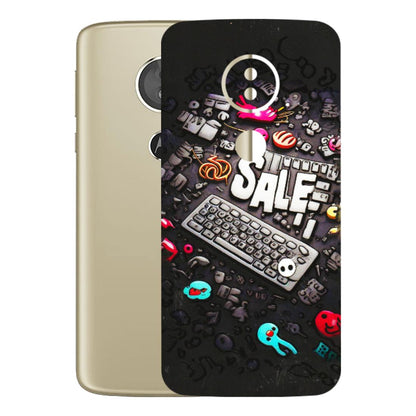 Motorola Phone Skins (All Models) - Gadgets Sale - 3D Embossed Finish (L-50) Motorola Moto E5