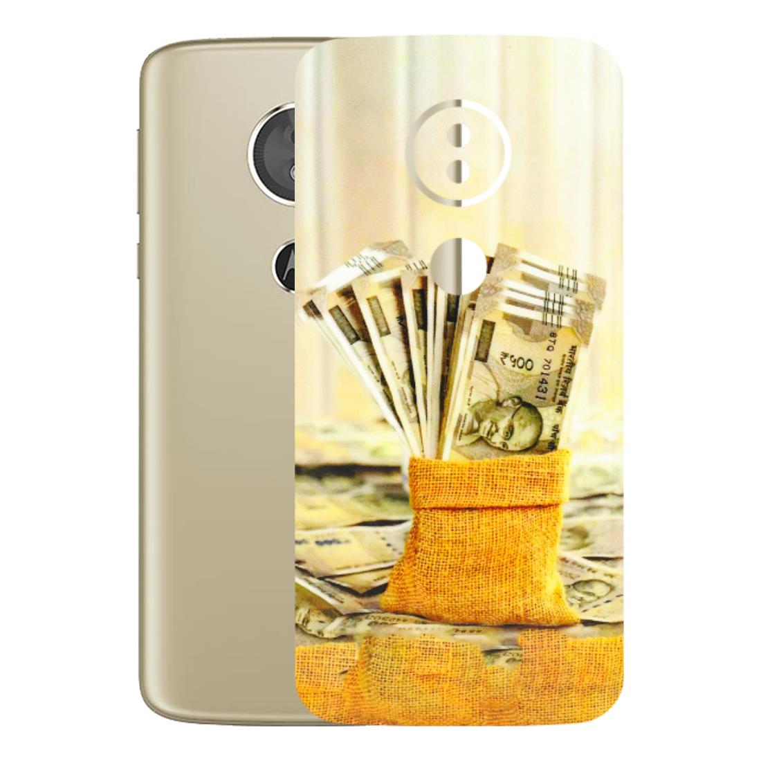 Motorola Phone Skins (All Models) - Show Me The Money - 3D Embossed Finish (L-52) Motorola Moto E5