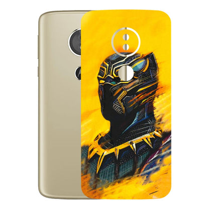 Motorola Phone Skins (All Models) - Yellow Panther - 3D Embossed Finish (L-54) Motorola Moto E5
