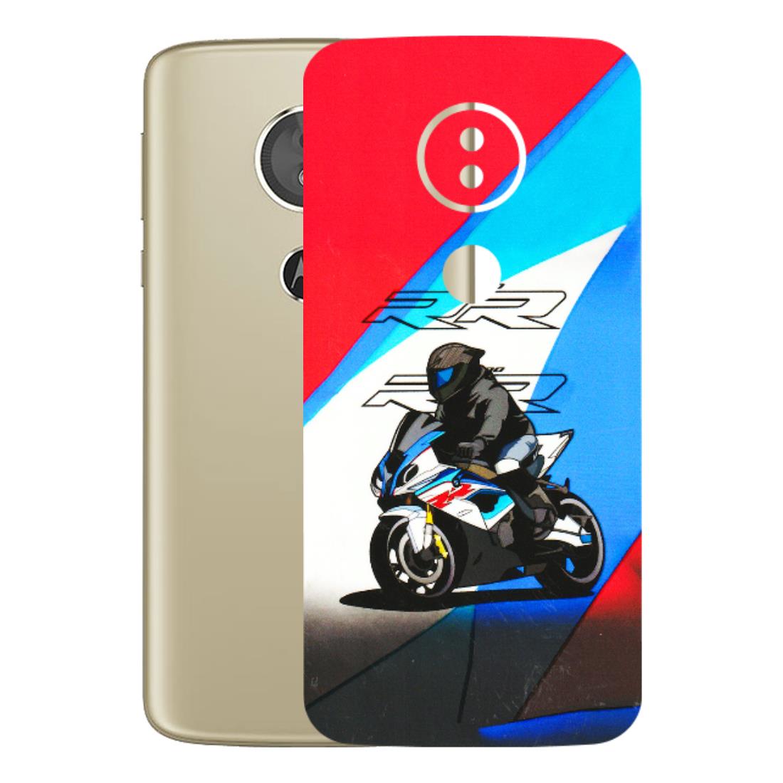 Motorola Phone Skins (All Models) - Bikers Love - 3D Embossed Finish (L-58) Motorola Moto E5