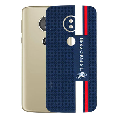 Motorola Phone Skins (All Models) - US POLO Designer Brand - 3D Embossed Finish (L-65) Motorola Moto E5