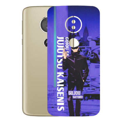 Motorola Phone Skins (All Models) - Jujutsu Kaisen Gojo - Matte Finish (M-05) Motorola Moto E5
