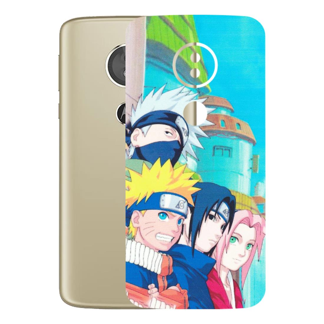 Motorola Phone Skins (All Models) - Team Minato And Kakashi - Matte Finish (M-101) Motorola Moto E5