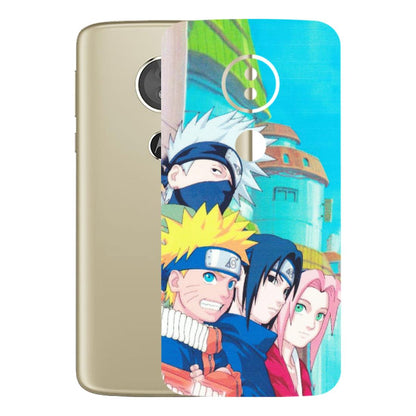 Motorola Phone Skins (All Models) - Team Minato And Kakashi - Matte Finish (M-101) Motorola Moto E5