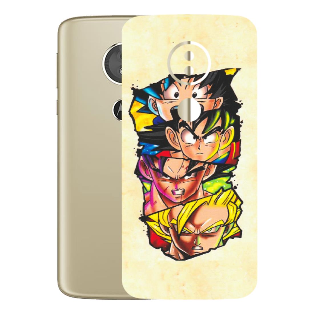 Motorola Phone Skins (All Models) - Angry Multi Anime - Matte Finish (M-113) Motorola Moto E5