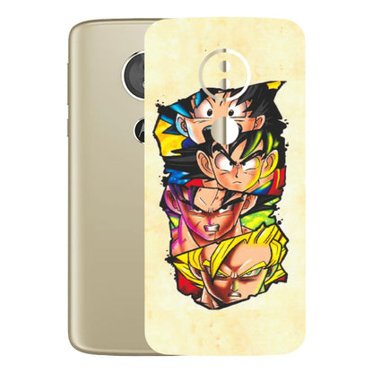 Motorola Phone Skins (All Models) - Angry Multi Anime - Matte Finish (M-113) Motorola Moto E5