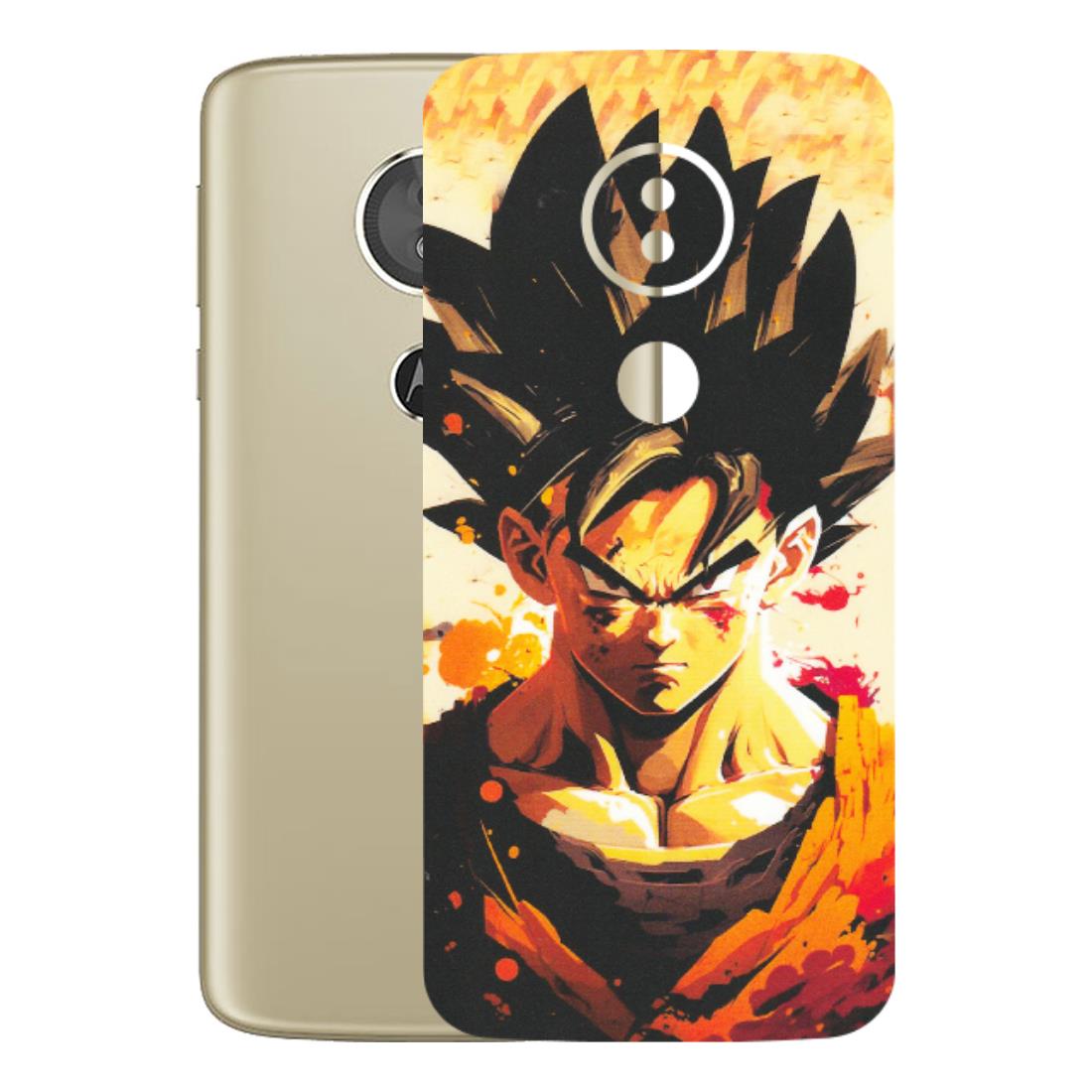 Motorola Phone Skins (All Models) - Angry Goku - Matte Finish (M-12) Motorola Moto E5