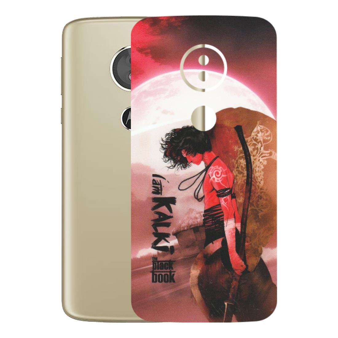 Motorola Phone Skins (All Models) - The Black Book Kalia Anime - Matte Finish (M-129) Motorola Moto E5
