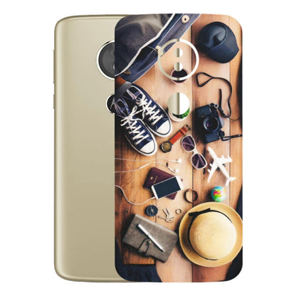 Motorola Phone Skins (All Models) - Travel Wanderlust - Matte Finish (M-133) Motorola Moto E5