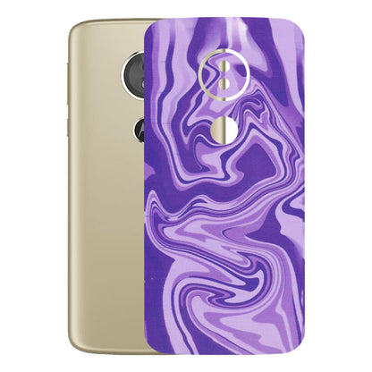 Motorola Phone Skins (All Models) - Hazy Purple Nights - Matte Finish (M-14) Motorola Moto E5