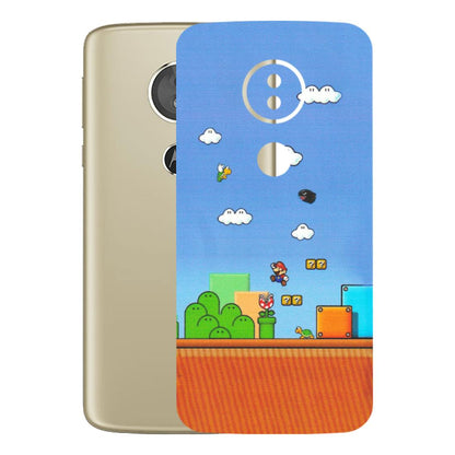 Motorola Phone Skins (All Models) - Mario Game Scene - Matte Finish (M-24) Motorola Moto E5
