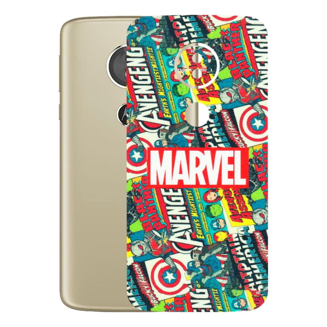 Motorola Phone Skins (All Models) - Marvel Comic Lover - Matte Finish (M-30) Motorola Moto E5