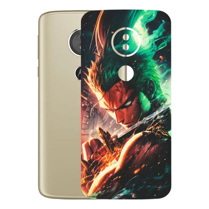 Motorola Phone Skins (All Models) - Anime Gojo Sword - Matte Finish (M-32) Motorola Moto E5