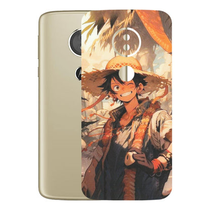 Motorola Phone Skins (All Models) - Anime Character Smile - Matte Finish (M-33) Motorola Moto E5