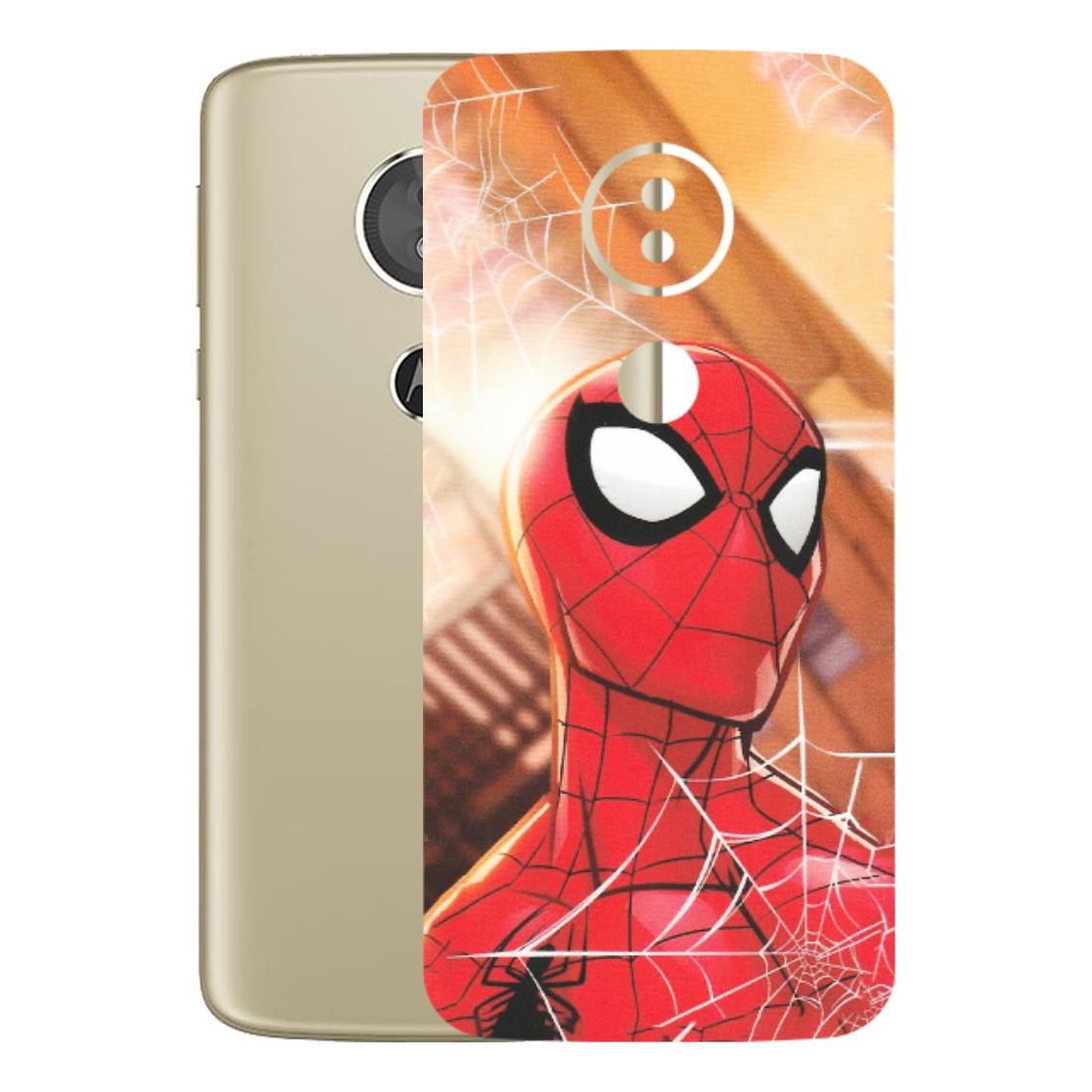 Motorola Phone Skins (All Models) - Spiderman Face New - Matte Finish (M-41) Motorola Moto E5