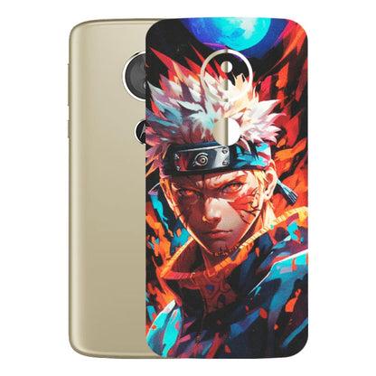 Motorola Phone Skins (All Models) - Anime Ferocious Character - Matte Finish (M-44) Motorola Moto E5