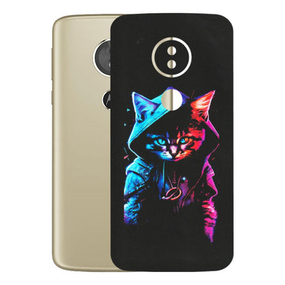 Motorola Phone Skins (All Models) - Cyberpunk Cat - Matte Finish (M-45) Motorola Moto E5