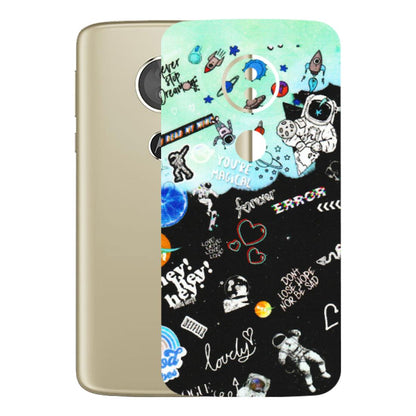 Motorola Phone Skins (All Models) - Living In A Space Dream - Matte Finish (M-46) Motorola Moto E5